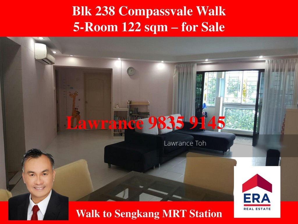 Blk 238 Compassvale Walk (Sengkang), HDB 5 Rooms #149340892